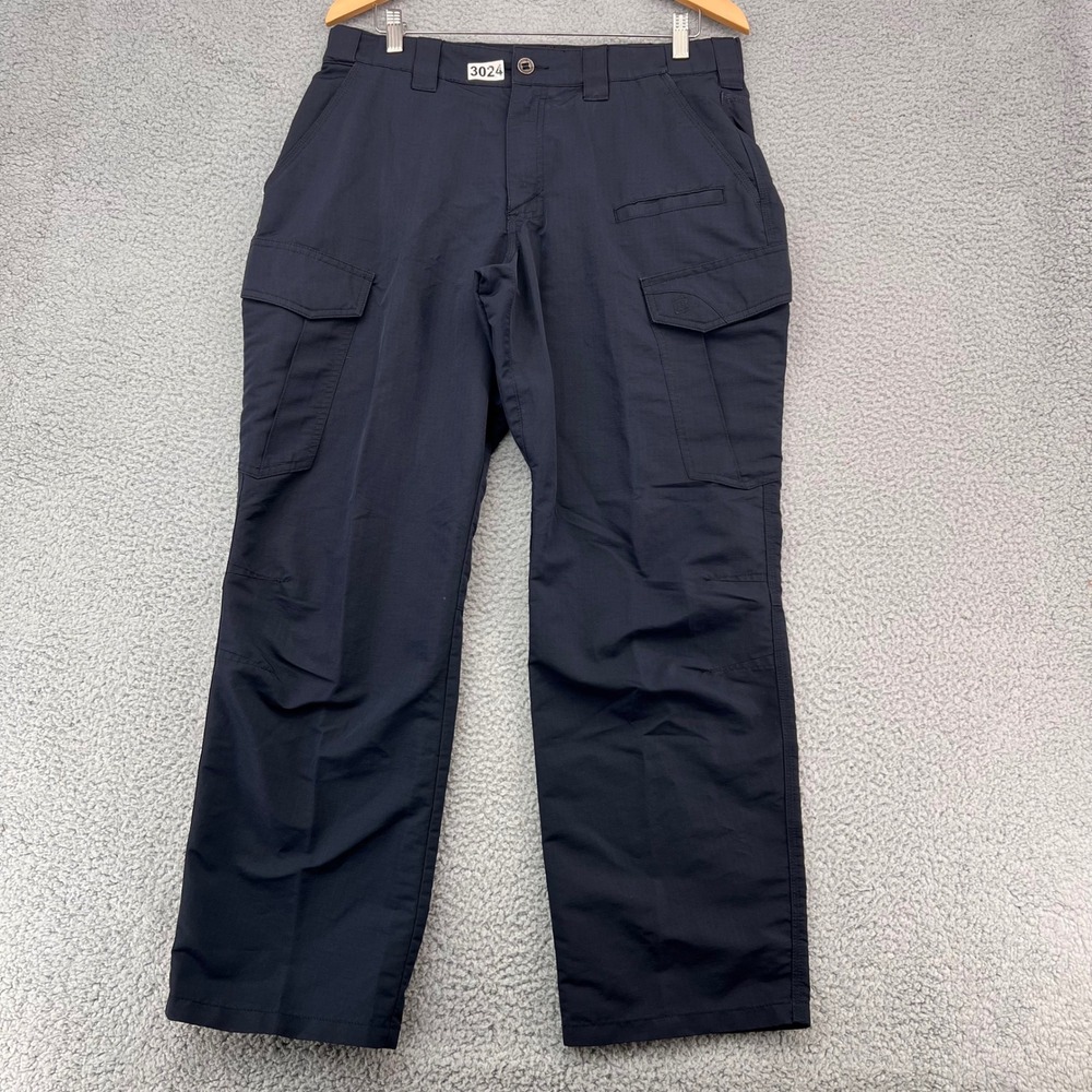 5.11 Tactical Stryke Cargo Pants Mens 34x30 Dark Navy Blue Ripstop 74439-724